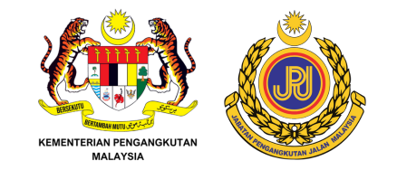 Jata Negara dan logo JPJ